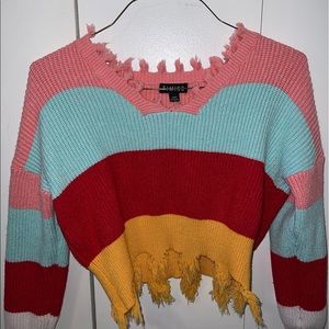 colorful sweater small